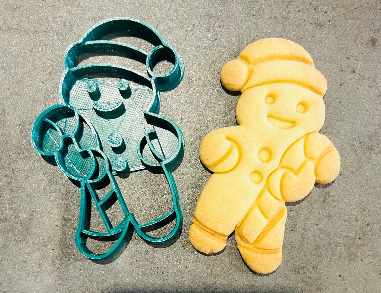 petit bonhomme avec sucre d'orge Noël