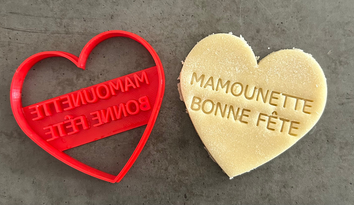 coeur : mamounette bonne fête