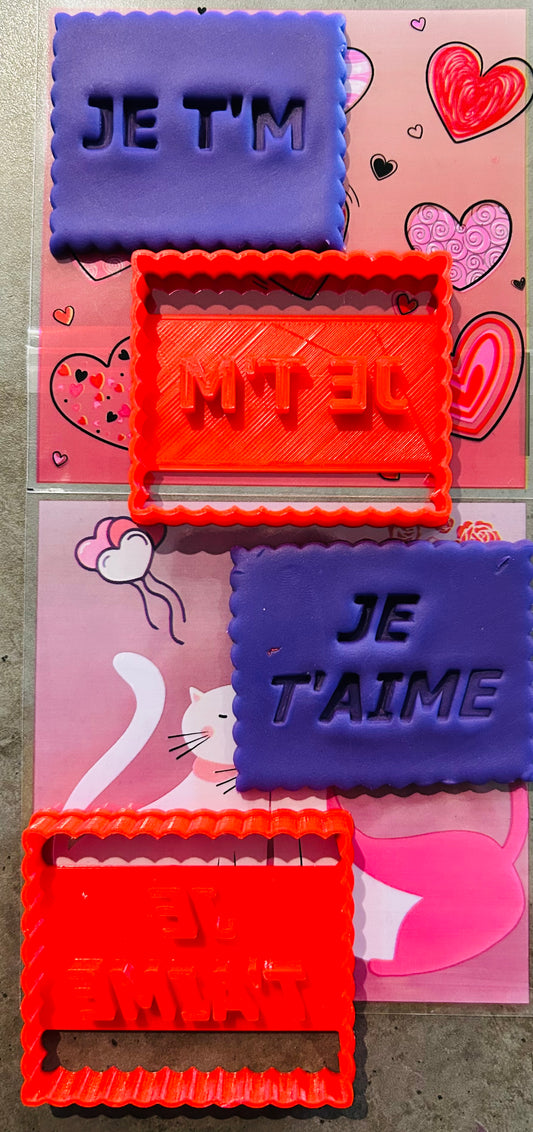 rectangle je t'aime ou je t'm