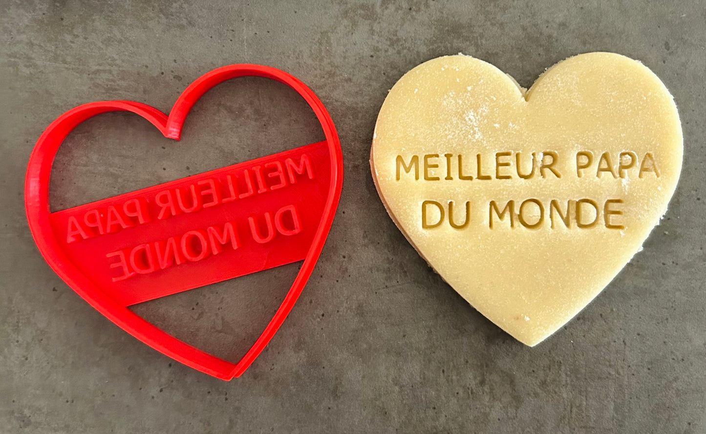 COEUR : meilleur papa du monde